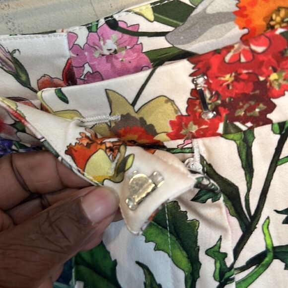 CAMBIO FLORENCE FLORAL PRINT PANT 8 - Picture 6 of 9